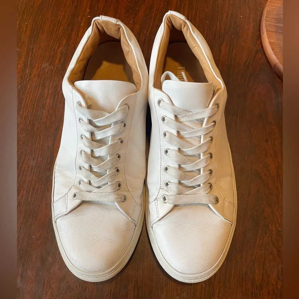 Thursday Boots White Leather Sneakers Premier Low - Picture 4 of 12